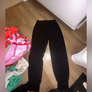 Lululemon Black Align Joggers, Size 10